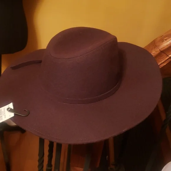 Women's Floppy Brim Fedora Hat - Picture 2 of 4